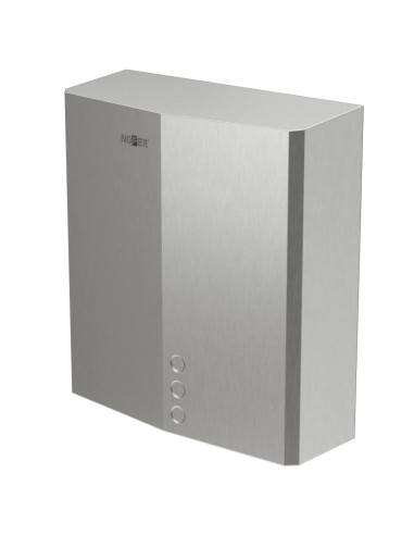 Sèche-mains THIN boîtier en ACIER INOXYDABLE satin é