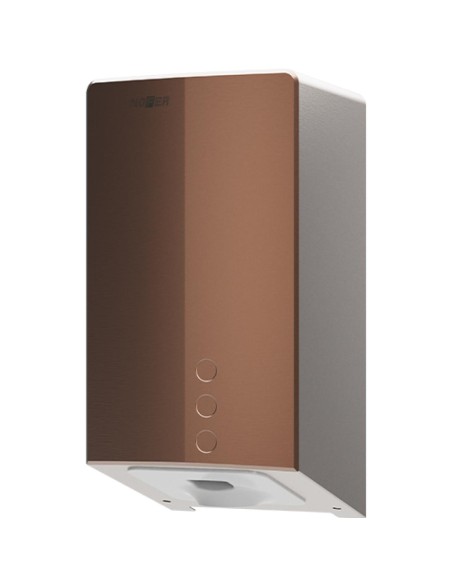 Sèche-mains FUGA EVO avec capteur électronique acier inoxydable finition PVD bronze