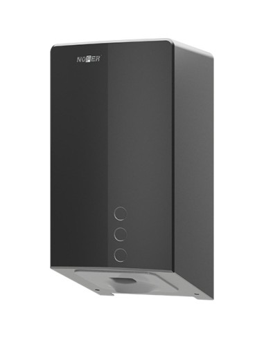Sèche-mains FUGA EVO avec capteur électronique acier inoxydable finition PVD Gun metal