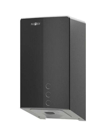 Sèche-mains FUGA EVO avec capteur électronique acier inoxydable finition PVD Gun metal