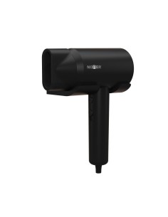 Sèche-cheveux mural 1600 W ABS noir mat