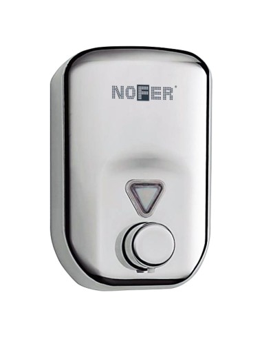 Distributeur de savon liquide vertical 820 ml en A CIER INOXYDABLE Satiné