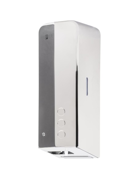 Distributeur de savon liquide automatique capacité  1000 ml en acier inoxydable AISI 304  B rillant