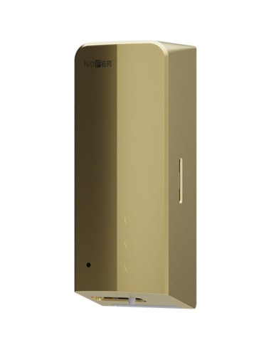 Distributeur automatique de savon liquide capacité 1000 ml acier inoxydable AISI 304 PVD or satiné