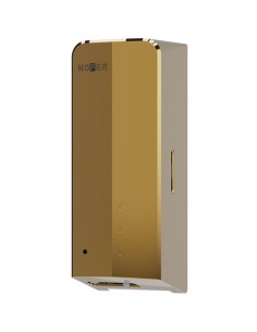 Distributeur automatique de savon liquide capacité 1000 ml acier inoxydable AISI 304 PVD or brillant