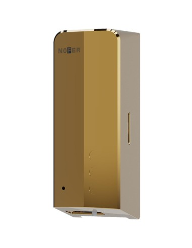 Distributeur automatique de savon liquide capacité 1000 ml acier inoxydable AISI 304 PVD or brillant