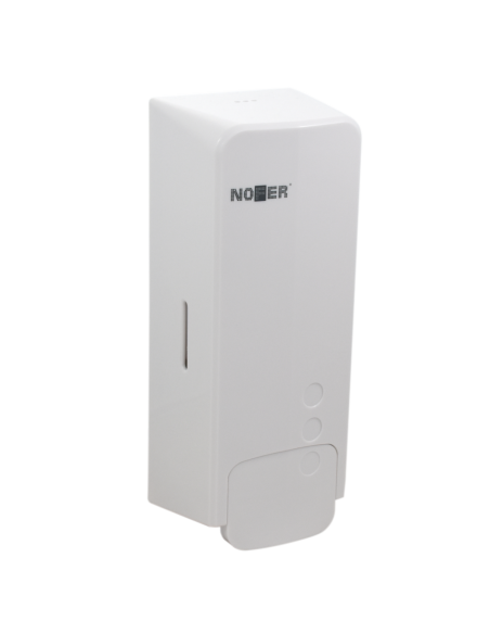 Distributeur de savon liquide manuel en ABS Blanc