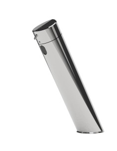 Distributeur électronique laser de savon sur plan. Brillant