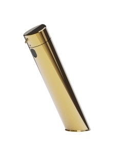 Distributeur électronique laser de savon sur plan. Or brillant PVD