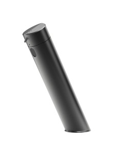Distributeur électronique laser de savon sur plan. Gun metal PVD