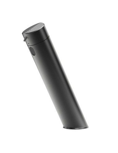 Distributeur électronique laser de savon sur plan. Gun metal PVD