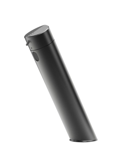 Distributeur électronique laser de savon sur plan. Gun metal PVD