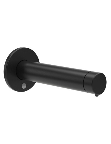 Distributeur de savon électronique laser mural. Noir mat