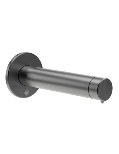 Distributeur de savon électronique laser mural. Gun metal PVD