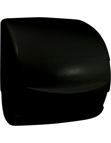 Distributeur de papier essuie-mains de bobine à le vier manuel ABS Noir
