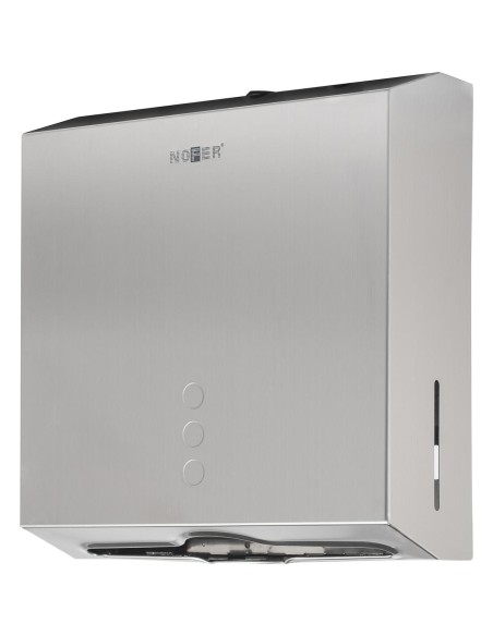 Distributeur de papier essuie-mains avec serrure d e sécurité ACIER INOXYDABLE Satiné