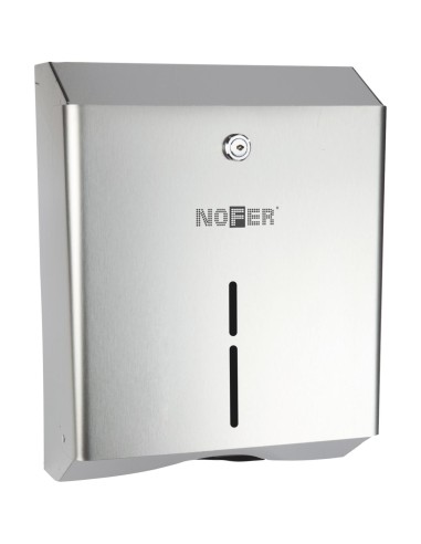 Distributeur de papier essuie-mains  en ACIER INOX YDABLE brillant