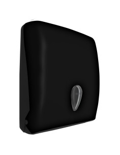 Distributeur de papier essuie-mains SERIE CLASSIC  en ABS noir