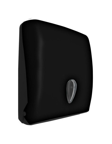 Distributeur de papier essuie-mains SERIE CLASSIC  en ABS noir