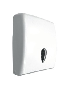 Distributeur de papier essuie-mains SERIE CLASSIC  en ABS blanc