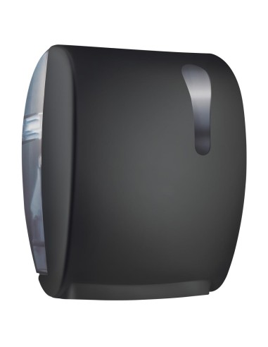 Distributeur de papier essuie-mains avec auto-cut  SERIE BLACK noir