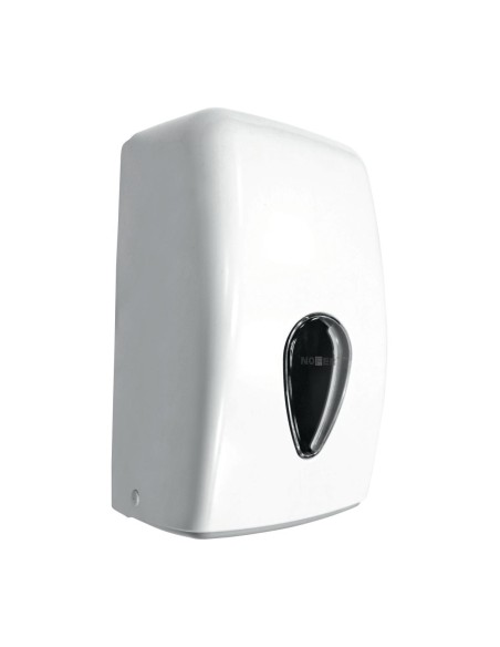 Mini-Distributeur de papier essuie-mains en bobine  à dévidage central SERIE CLASSIC en ABS  blanc