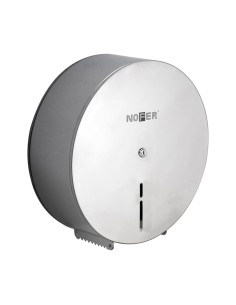 Distributeur de rouleau de papier industriel en AC IER INOXYDABLE brillant