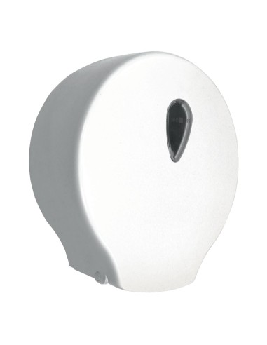 Distributeur de papier toilette (WC) SERIE CLASSIC  en ABS blanc