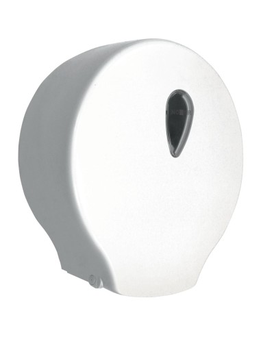 Distributeur de papier toilette (WC) extra grand S ERIE CLASSIC en ABS blanc