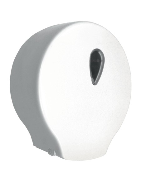 Distributeur de papier toilette (WC) extra grand S ERIE CLASSIC en ABS blanc