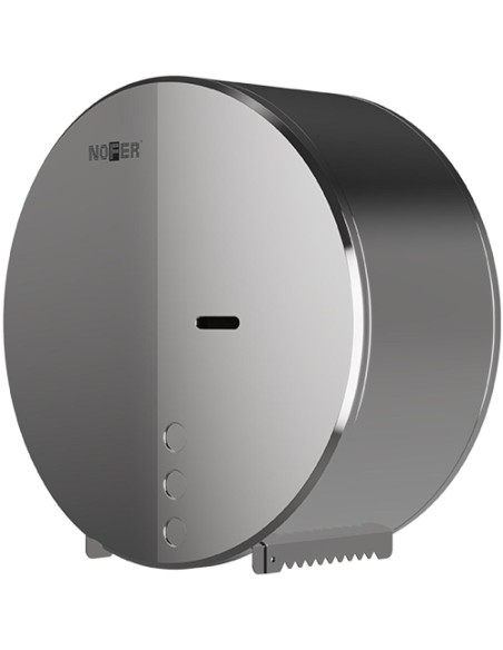 Porte rouleau papier toilette rouleau industriel A CIER INOX AISI 304 brillant