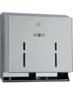 Distributeur de rouleau de papier toilette (WC) qu adruple en ACIER INOXYDABLE satiné