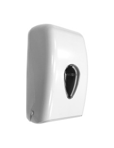 Distributeur papier toilette bulkpack SERIE CLASSI C en ABS blanc