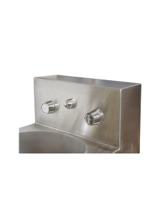 Kit robinetterie pour compacts 13123 et 13124, poussoir normal, débit LEED