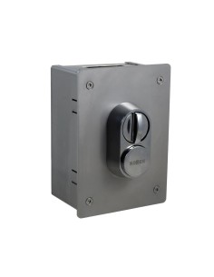 Ensemble mélangeur antivandale pour douche. Système antilegionella. Débit Leed 6 l/min. Pulsation normale