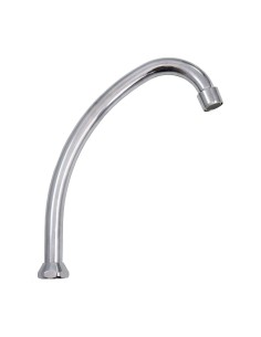 Bec orientable pour évier. Laiton chromé