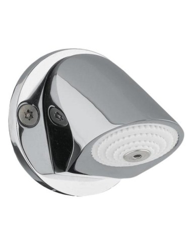 Pomme de douche fixe antivandale. Débit standard