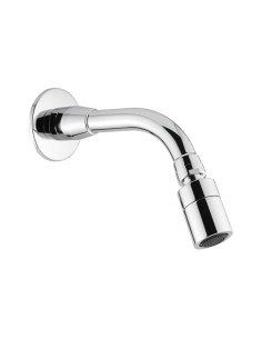Pomme de douche murale orientable. Débit standard