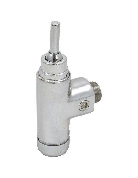 Chasse murale temporisée à levier 3/4" - 1" G avec vanne d’arrêt