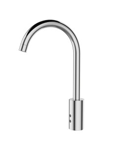 Robinet électronique pour évier. Débit standard. Brillant
