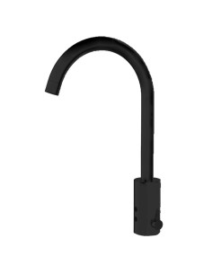 Mitigeur électronique pour évier. Débit standard. Noir mat