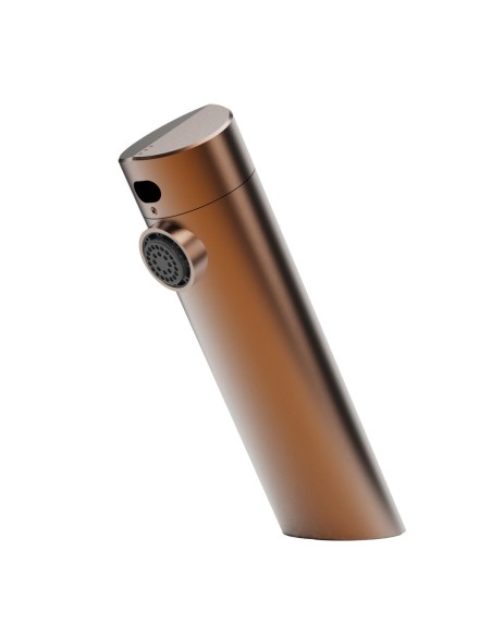 Robinet électronique laser pour lavabo sur plan. Débit standard. Bronze PVD