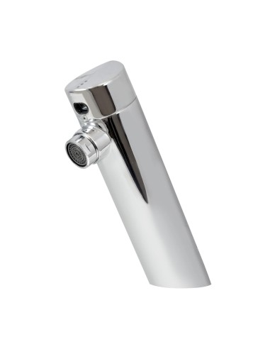 Robinet électronique laser pour lavabo sur plan. Débit Leed. Brillant