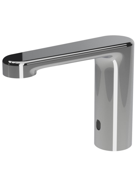 Robinet électronique laser pour lavabo sur plan. Débit standard. Brillant