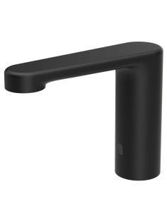 Robinet électronique laser pour lavabo sur plan. Débit standard. Noir mat