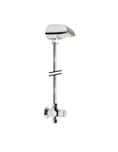 Ensemble de douche un seul eau. Installation apparente. Débit Leed. Pression normale