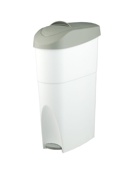 Poubelle hygiénique en ABS blanc 20 l