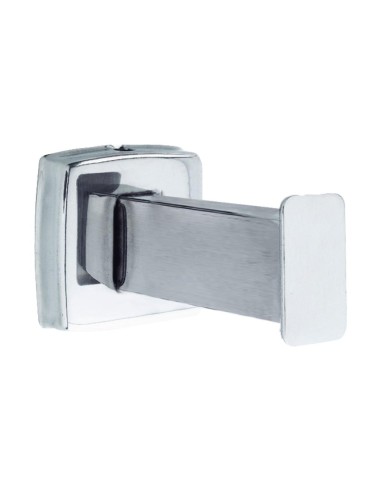 Patère individuelle ACIER INOXYDABLE AISI 304 bril lant