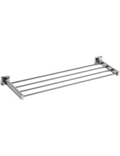 Sèrie CLASSIC- Etagère porte serviettes 600 mm en  ACIER INOXYDABLE brillant