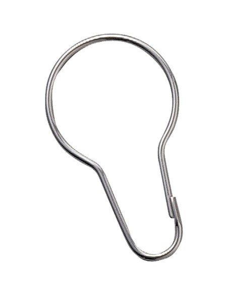 Anneau pour rideau de douche pack 12 unité ACIER I NOXYDABLE